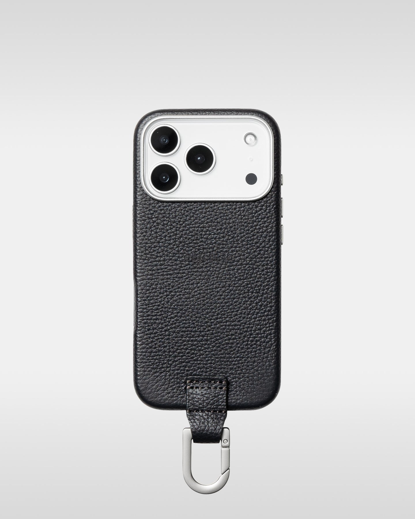 レザー製 iPhoneケース セット / ストラップ付スマホケース / スマホ