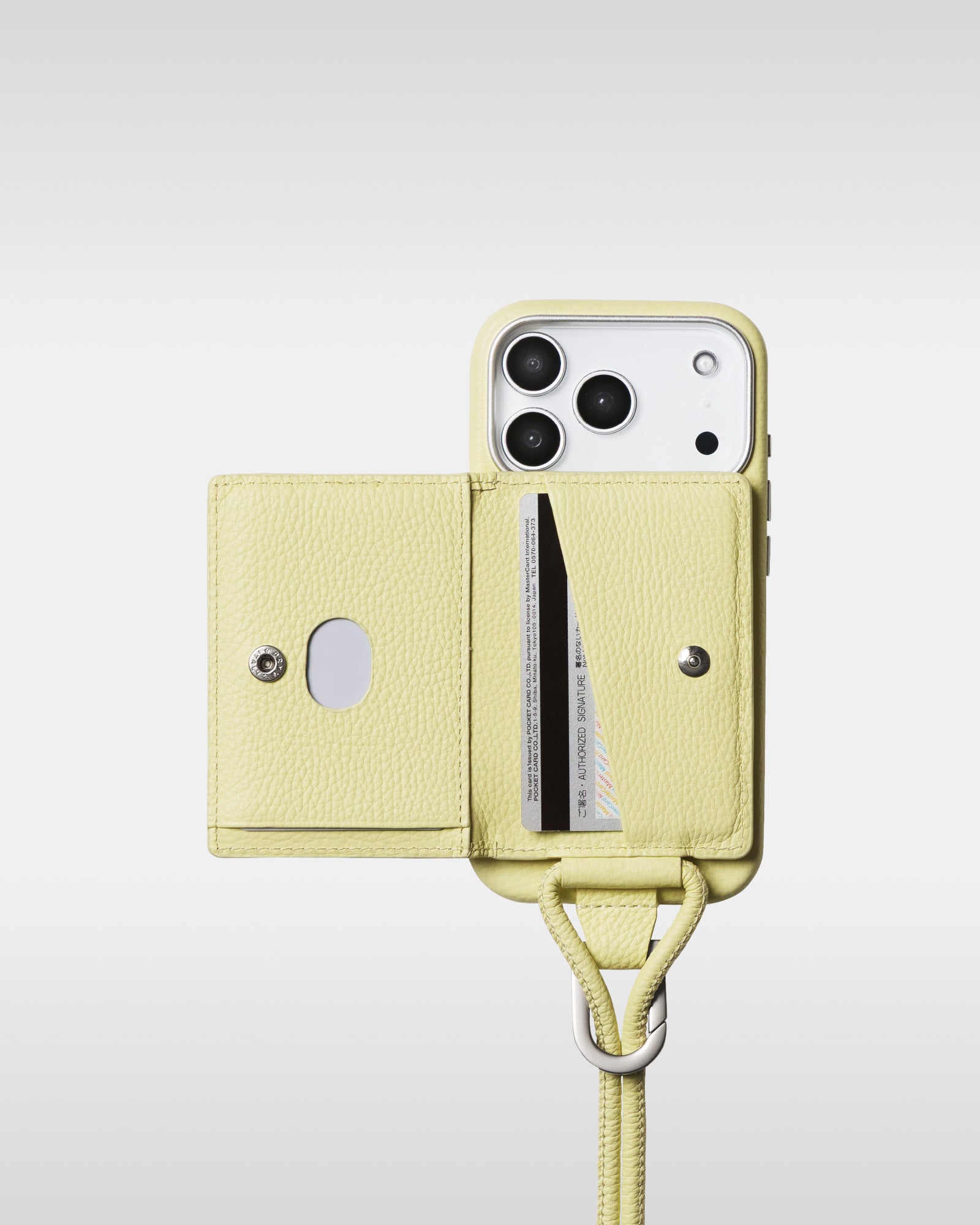 マシュマロ - ストラップ付iPhoneケース - iPhone 16/15/14シリーズ