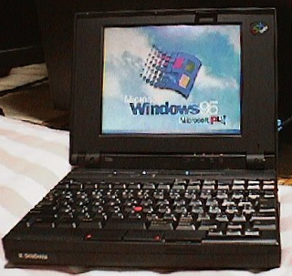 PCの思い出 -7 IBM Thinkpad 230cs: ogu's blog (かずさ便り-ちょっと