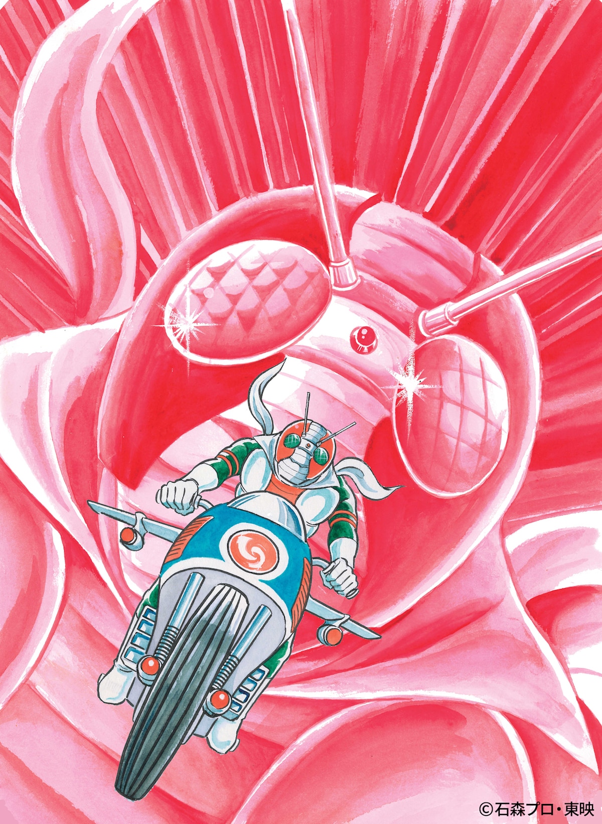 尾瀬あきら「仮面ライダーV3/X」コミカライズが完全版に、新規