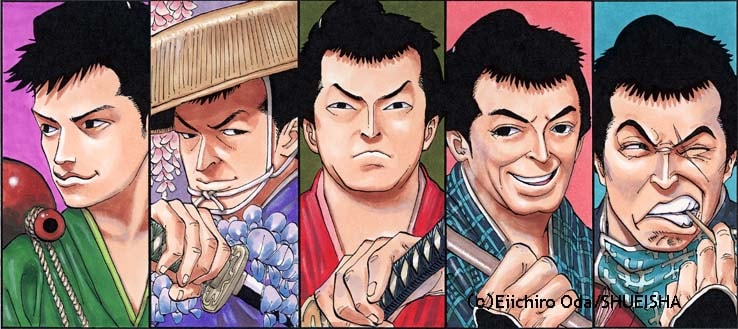 尾田栄一郎が任侠映画「次郎長三国志」のDVDジャケ描く - コミックナタリー