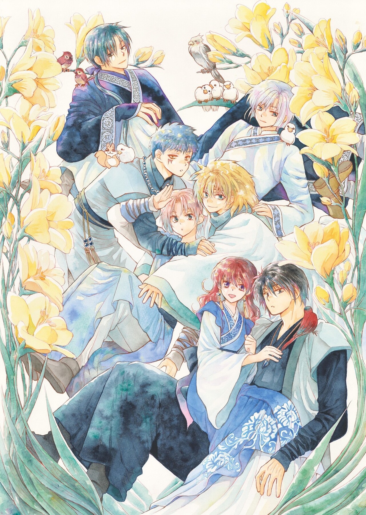 暁のヨナ」カラーカット (c)草凪みずほ/白泉社 [画像ギャラリー 22/23