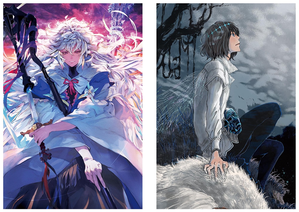 FGO」最終再臨画集が8月発売、羽海野チカ手がけたオベロンの特典が