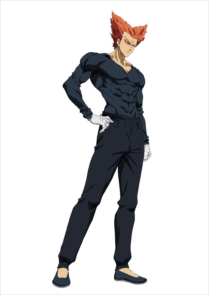 ガロウ（CV：緑川光） (c)ONE・村田雄介／集英社・ヒーロー協会本部