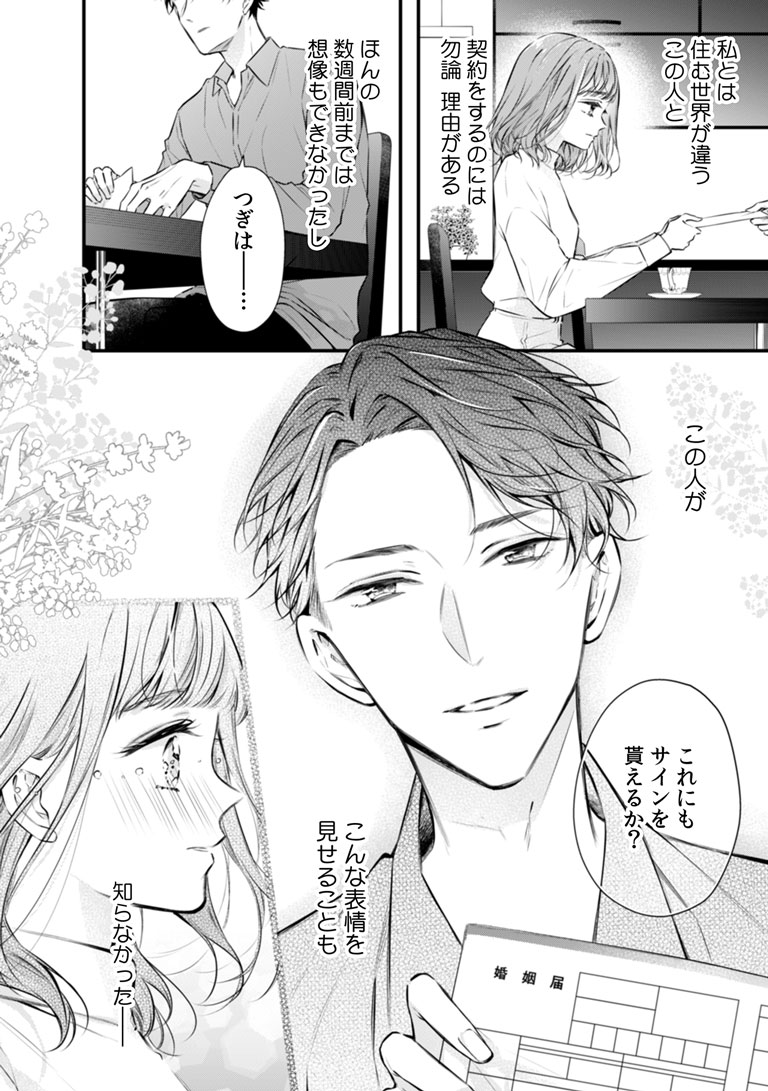 いつわりの愛～契約婚の旦那さまは甘すぎる～」より。 [画像・動画