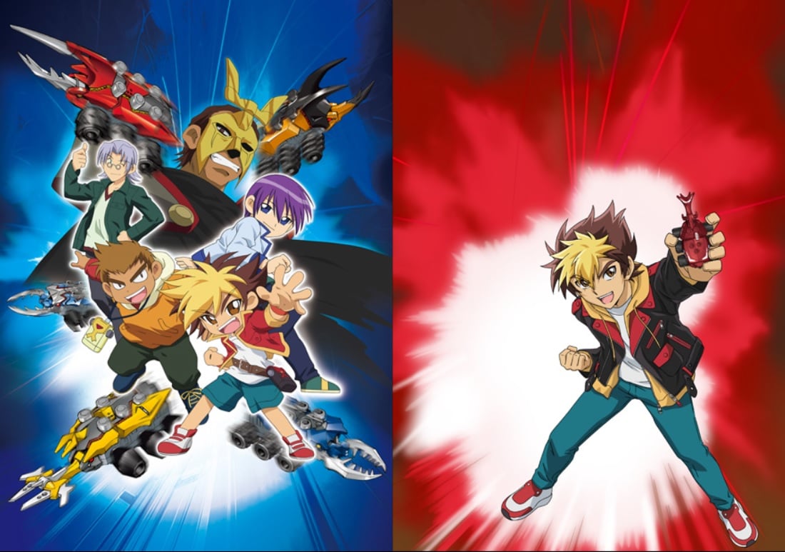 人造昆虫カブトボーグVxV」16年後のリュウセイの描き下ろしビジュアル