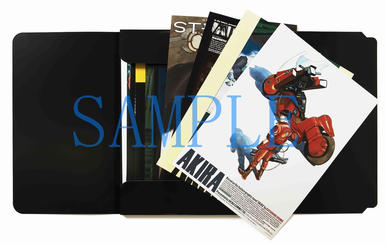 大友克洋の復刻ポスター20枚セット発売、「AKIRA」「童夢」やアトレ