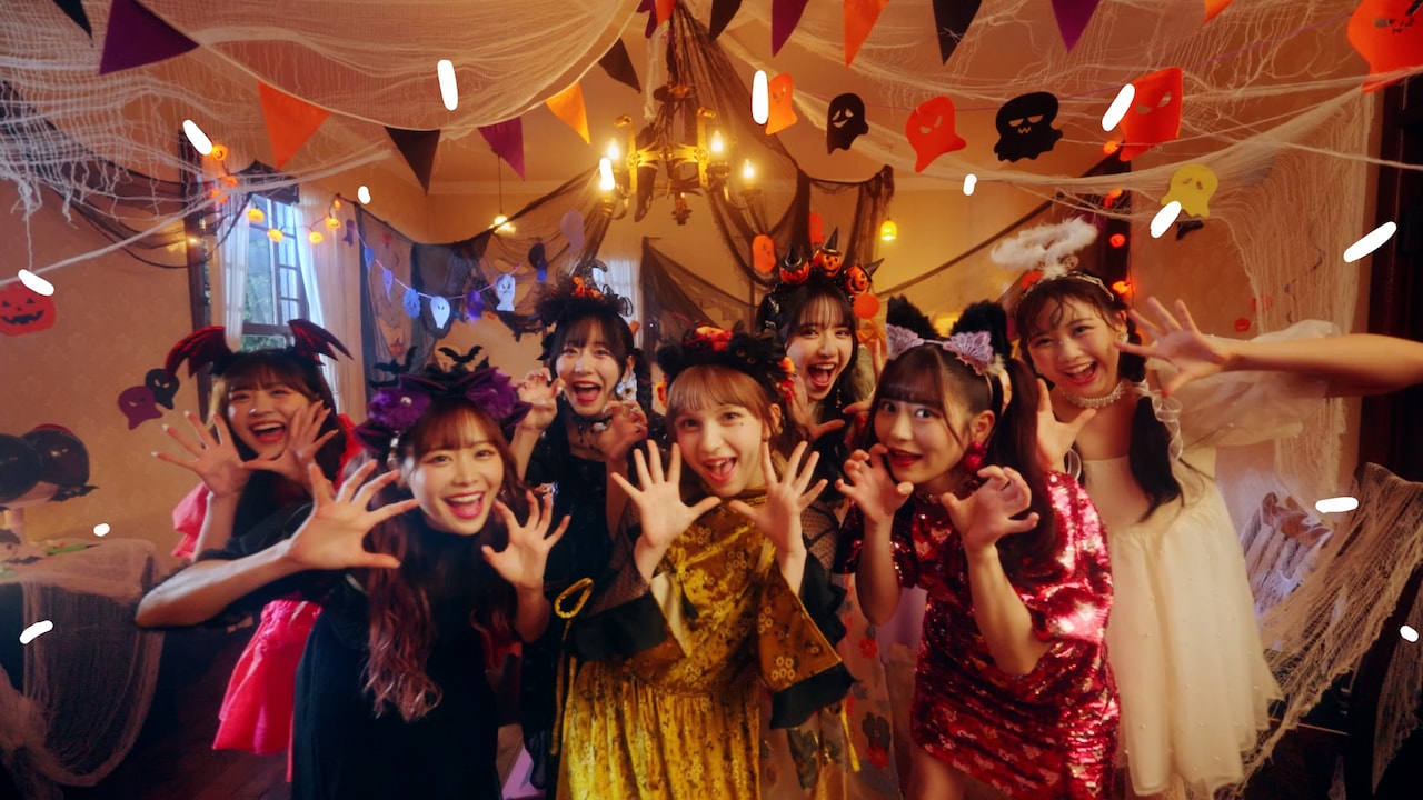 FRUITS ZIPPERがお菓子もいたずらも楽しむハロウィンパーティ、仲川作