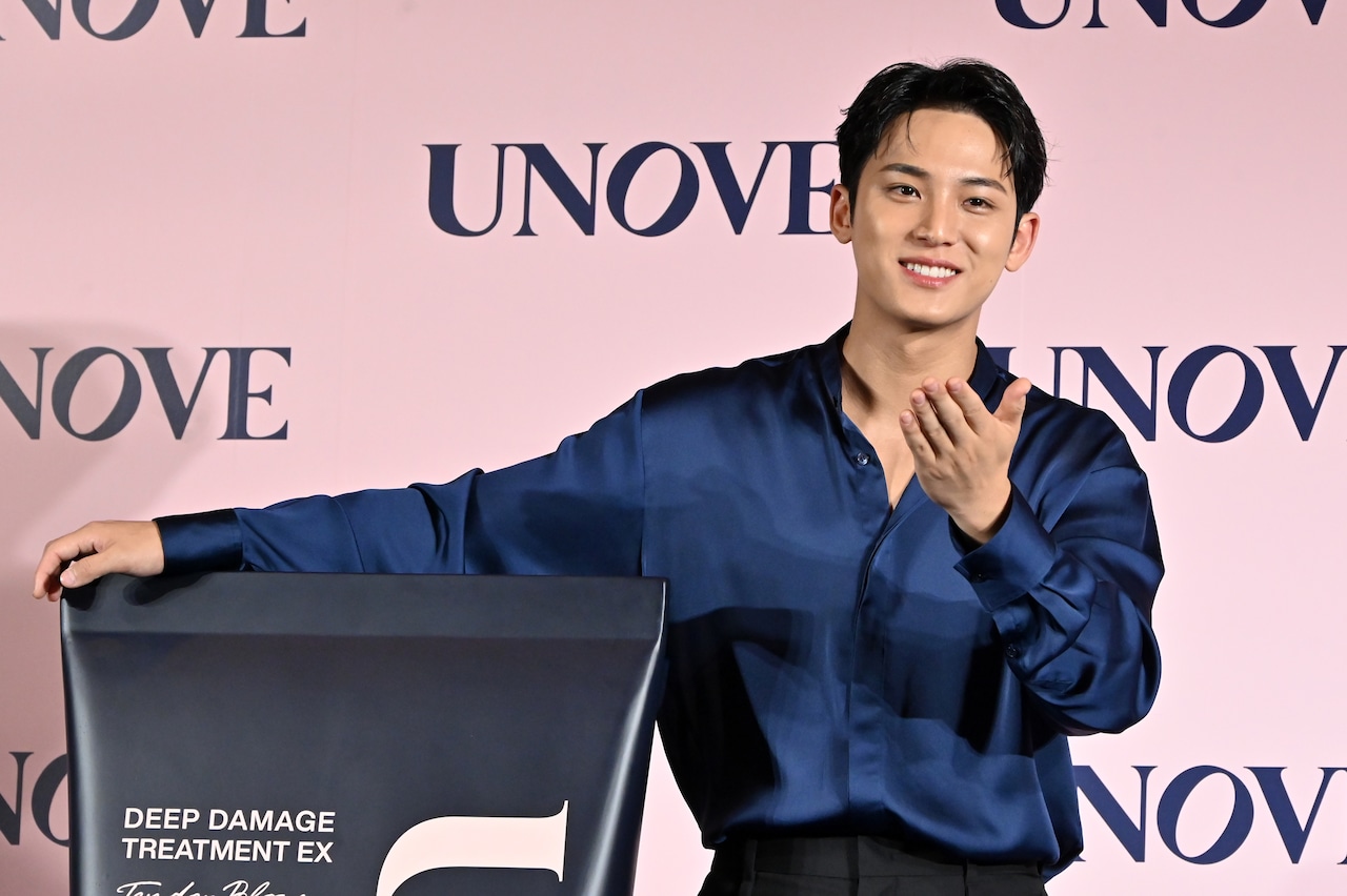 SEVENTEENミンギュ「UNOVE」会見で来日！ヘアケアはシャンプー1回