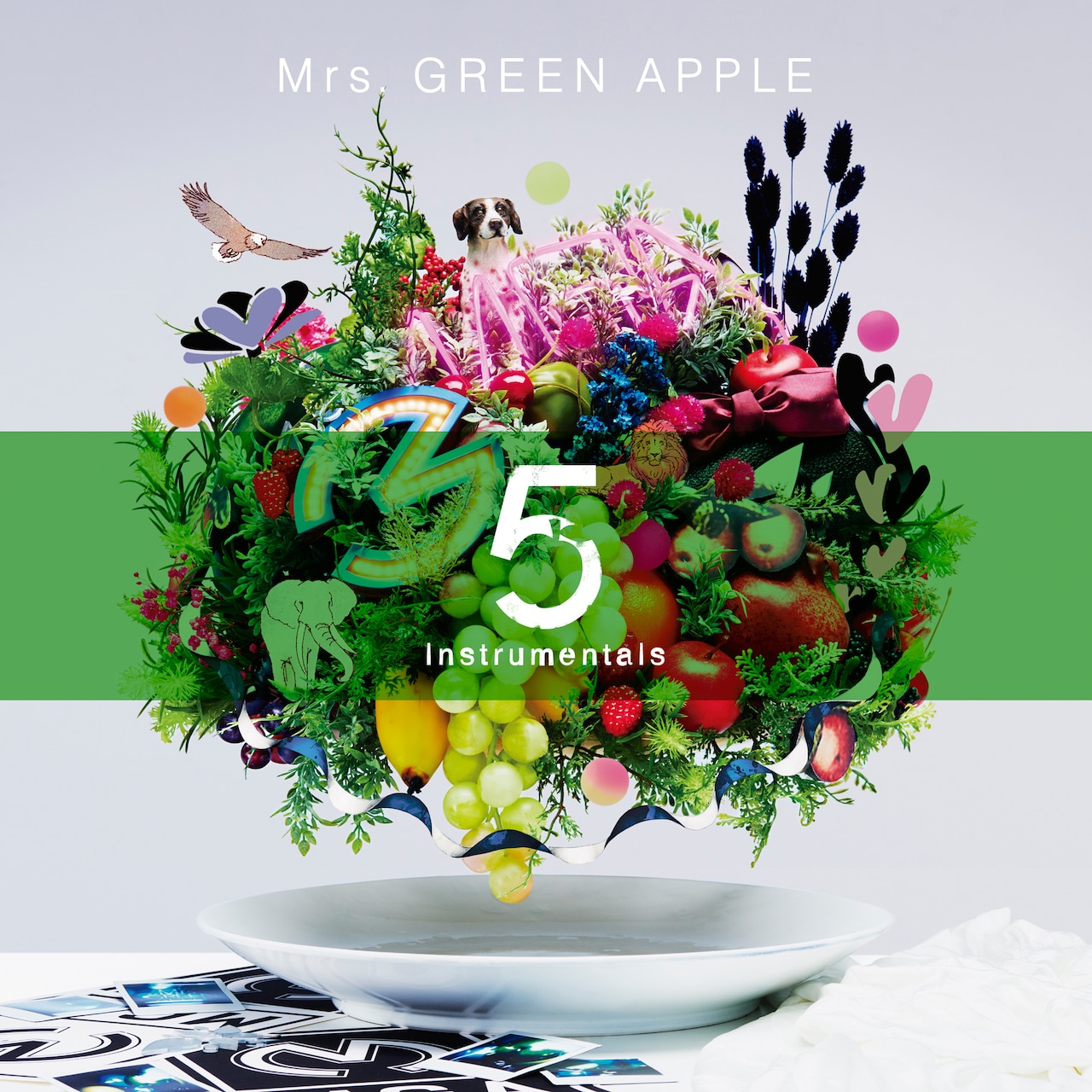 Mrs. GREEN APPLE、ベストアルバム「5」インストゥルメンタル版を配信