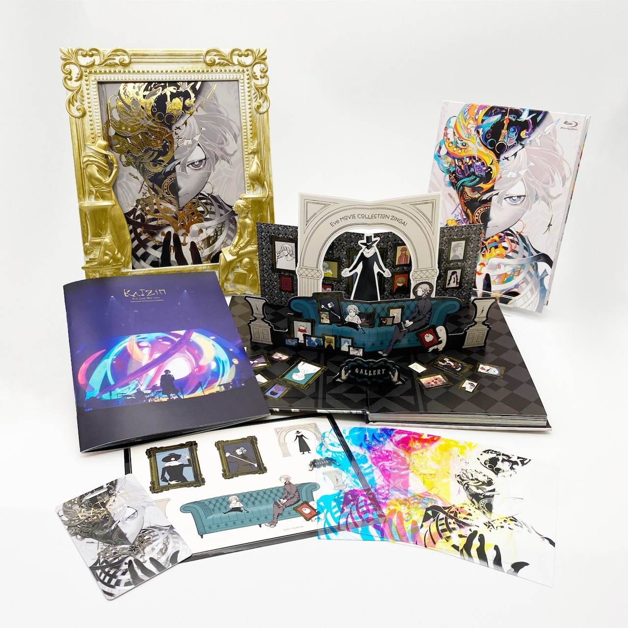 Eve初の映像集、ZINGAI盤は“額縁ボックス”仕様 - 音楽ナタリー