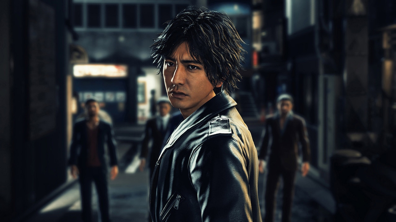 ゲーム「JUDGE EYES:死神の遺言」で木村拓哉が演じる八神隆之。 [画像