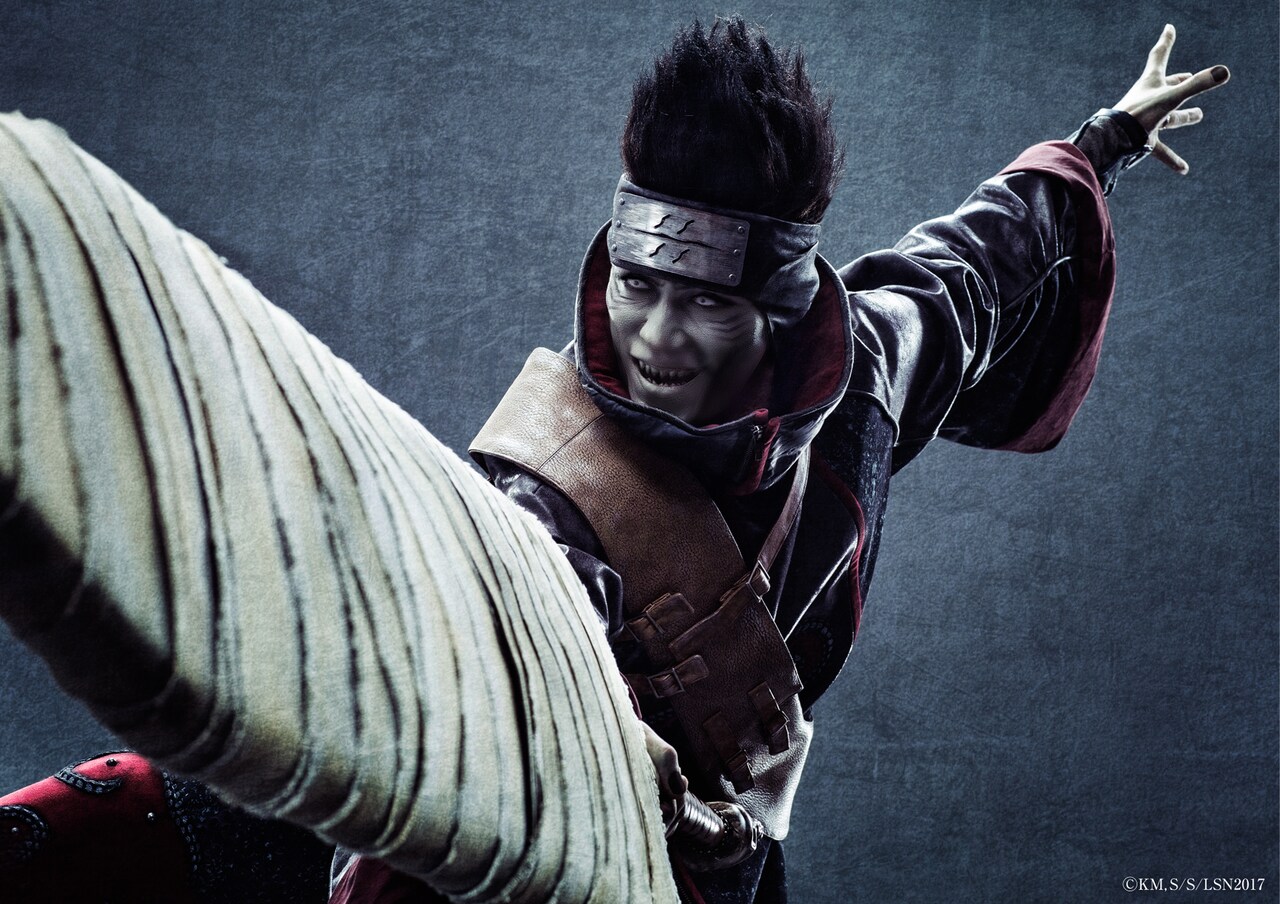 NARUTO」林野健志演じる干柿鬼鮫ら、“暁”のキャラビジュ明らかに