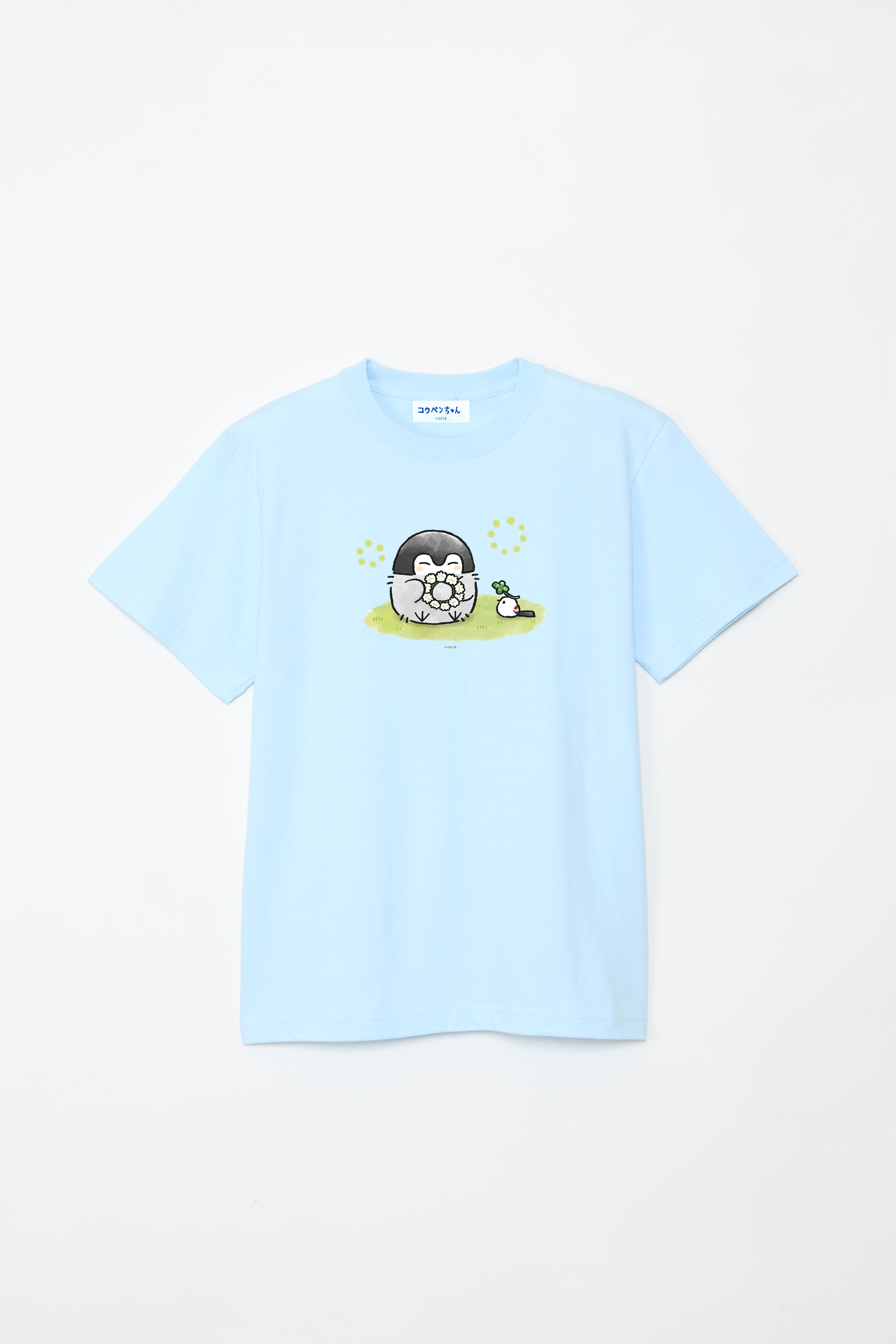 コウペンちゃん 花かんむり作り Tシャツ – Talking Heads ODM