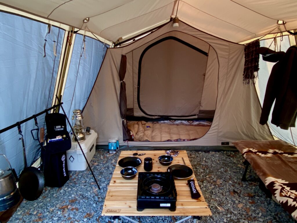 レビュー】Ogawaのロッジシェルターを2年使ってみて良かったこと悪かっ