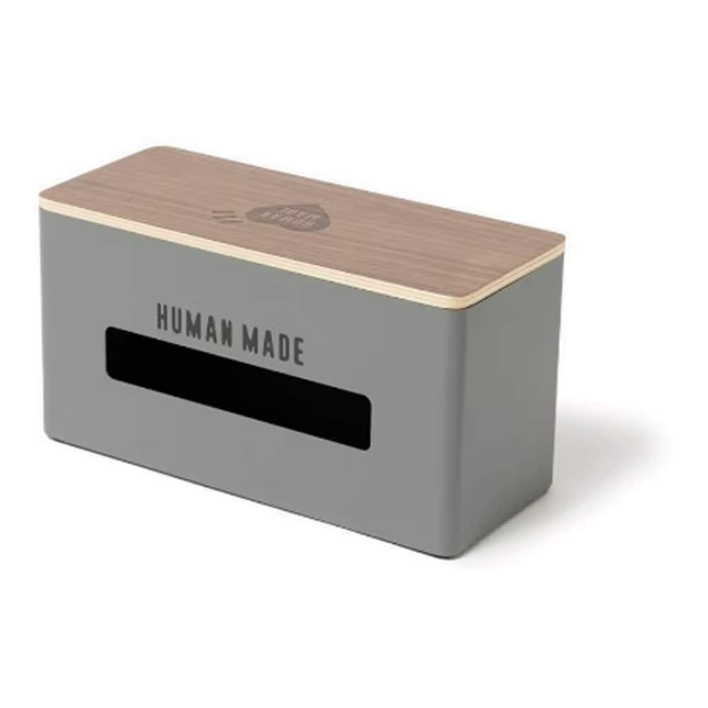 Human Made Double Side Tissue Case GreyHuman Made Double Side