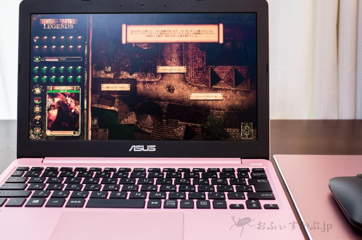 かぶ] ASUS E203NAで「遊ぶ」ー Steamのレトロなゲームなら快適に