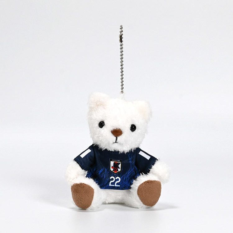 SALE】プレーヤーズベアキーホルダー2024(SAMURAI BLUE) STADIUM LINE