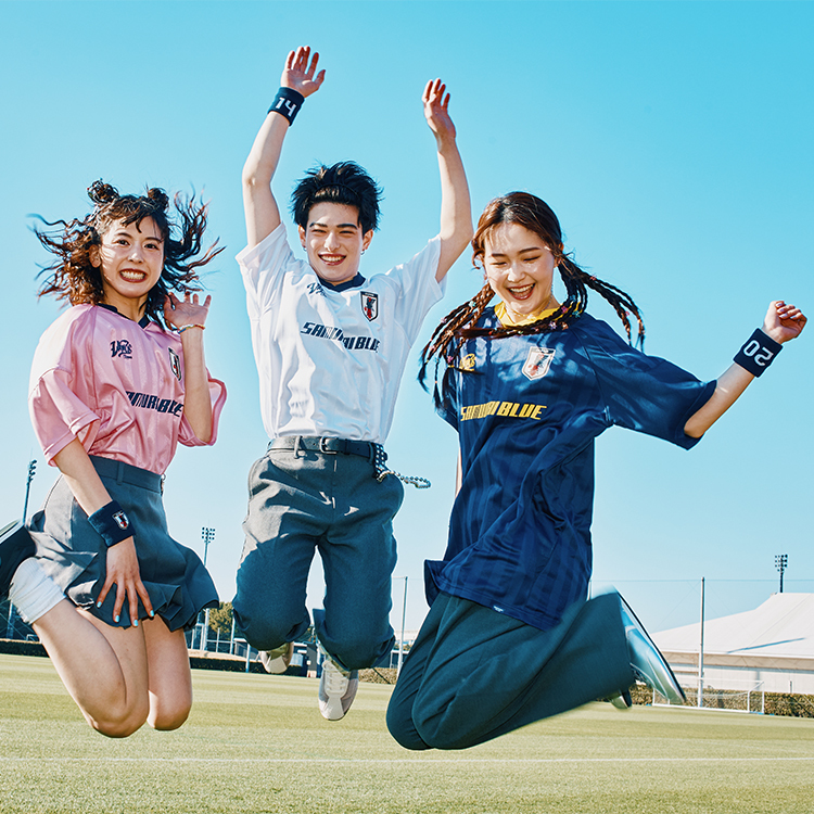 ユニセックスデザインTEE(SAMURAI BLUE) INNOCENT LINE | JFA STORE