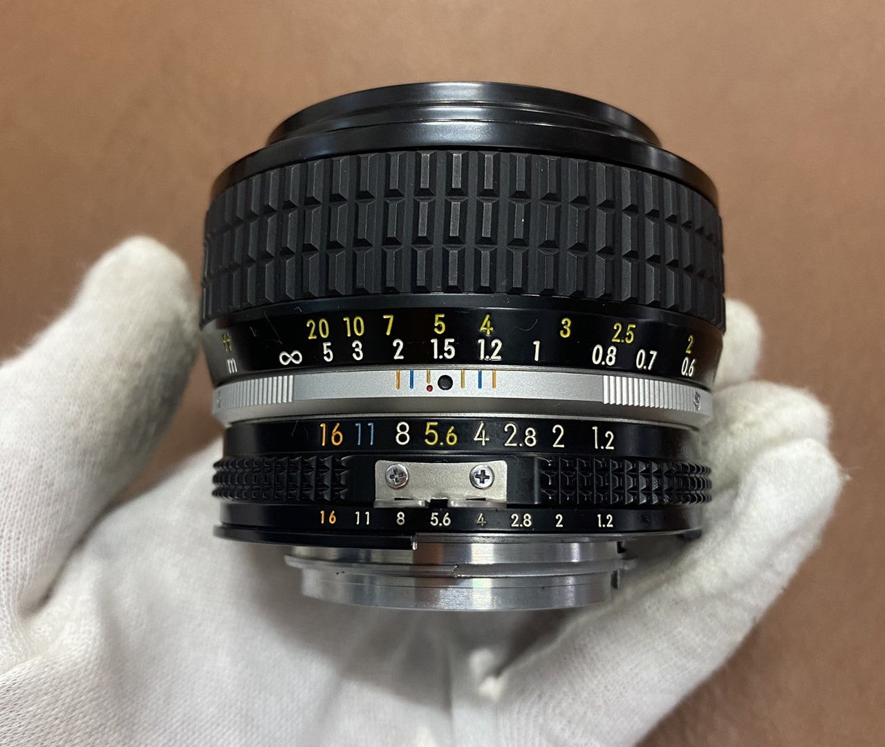Nikon Ai-S Nikkor 50mm F1.2 フード付き – まるかめら