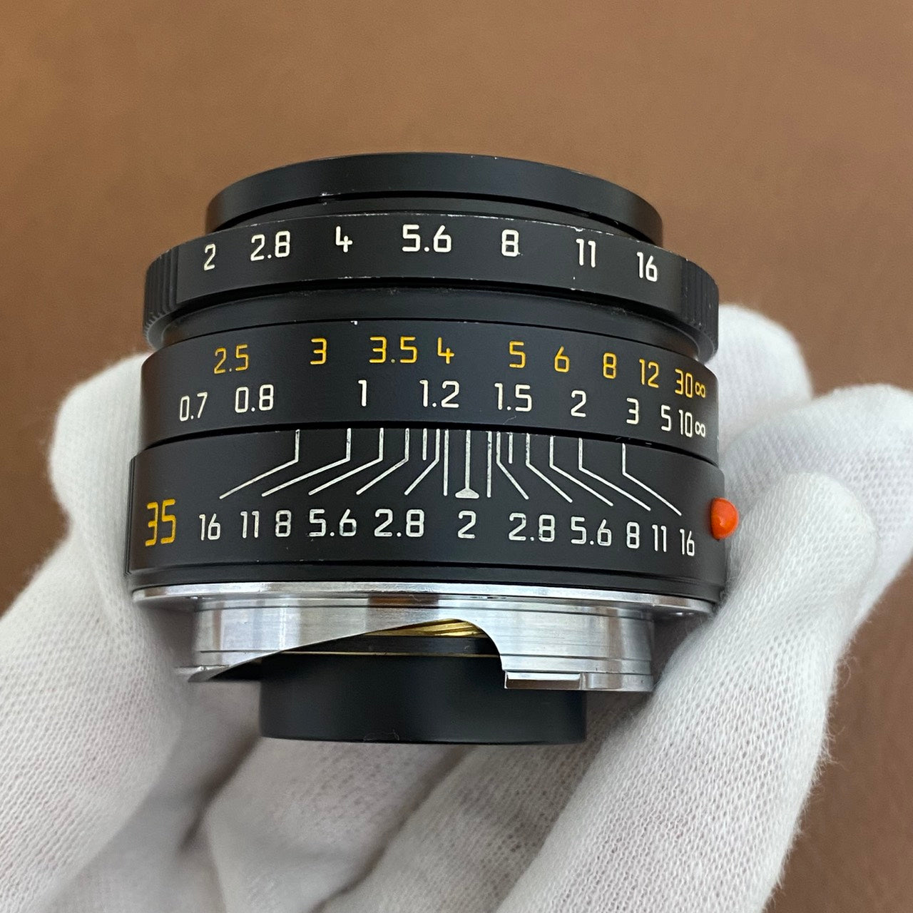 LEICA Summicron M35mm f2.0 ASPH.Black 11879 メンテナンス済み