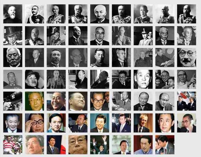 歴代内閣総理大臣の図形 | Quizlet