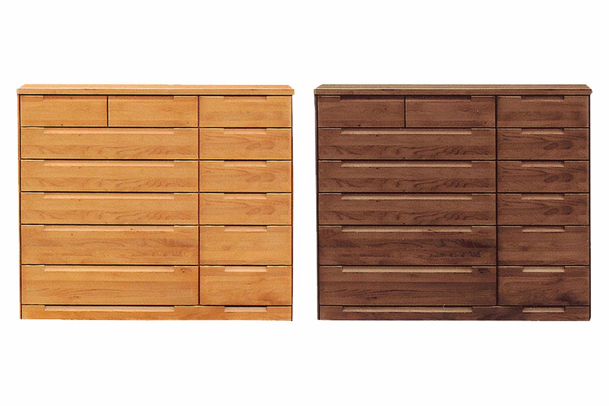 幅105.3 奥行46 高さ129.5】スカーレット105センチ幅6段チェスト