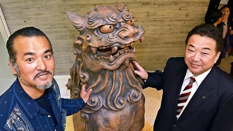 いわき復興へ力添え シーサー那覇から到着 | 沖縄タイムス＋プラス