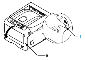OKI |トナーカートリッジを交換したい。(C811, C841)