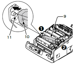 OKI |トナーカートリッジを交換したい。(C811, C841)