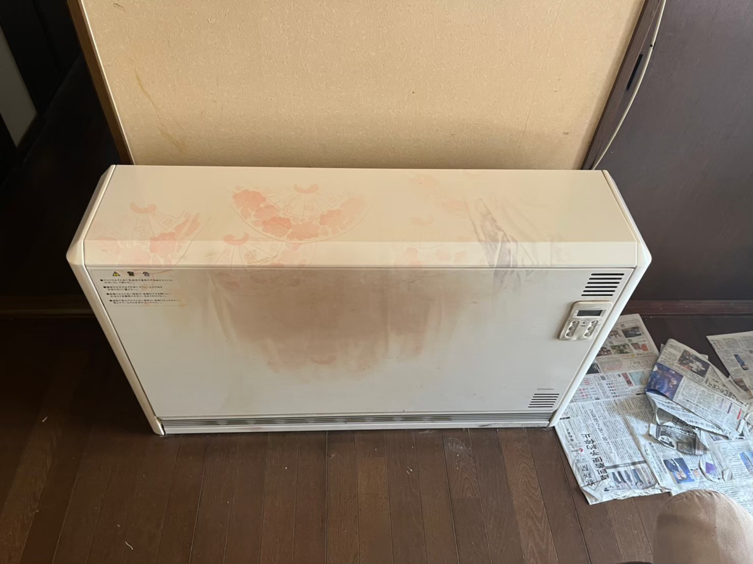 施工事例：蓄熱暖房機 移設工事 | 滋賀県で太陽光発電・ソーラーシェア