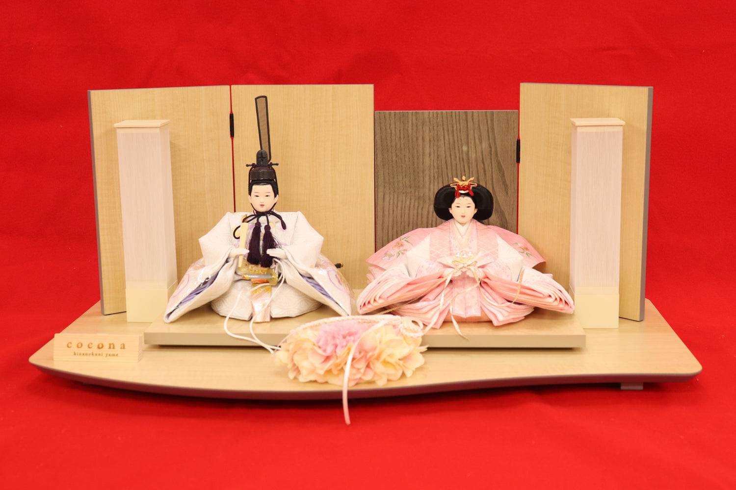 親王飾り雛人形(62cm×30cm×28cm) – 節句人形の通販サイトは大野屋公式