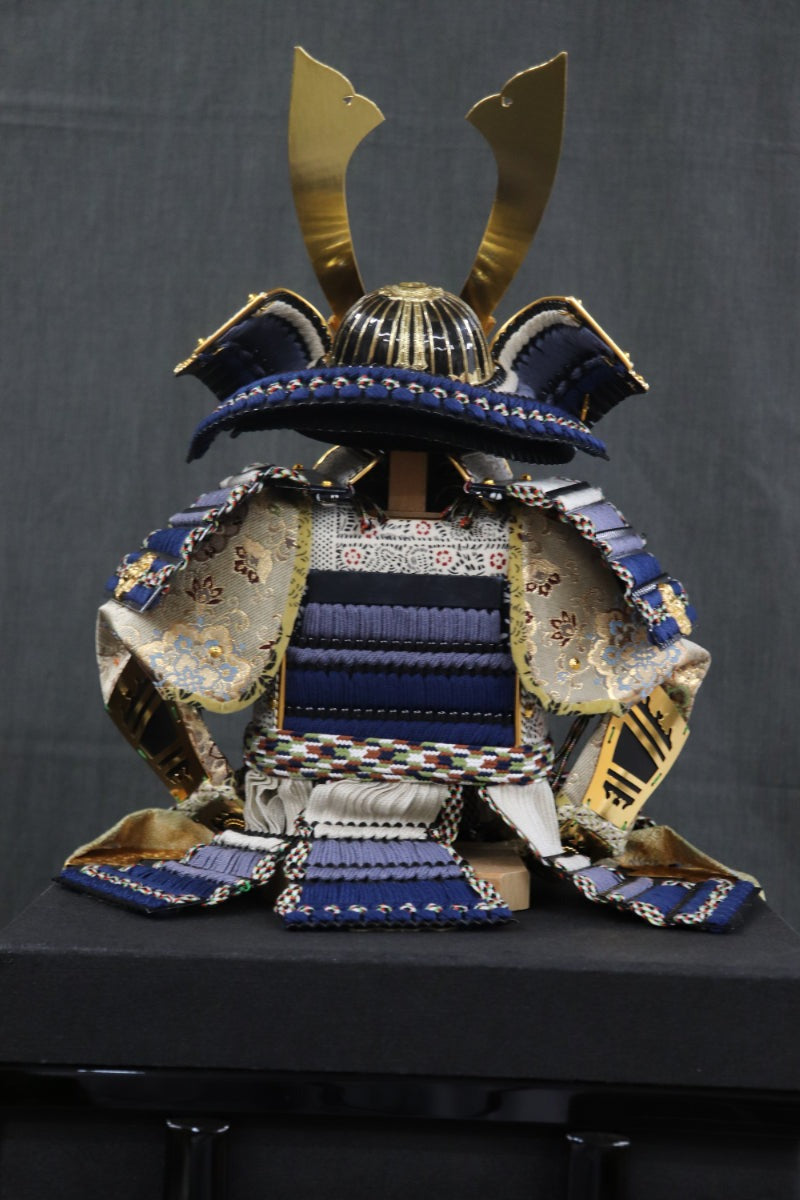 鎧平飾り五月人形セット (70cm×52cm×82cm)【送料無料】 – 節句人形の