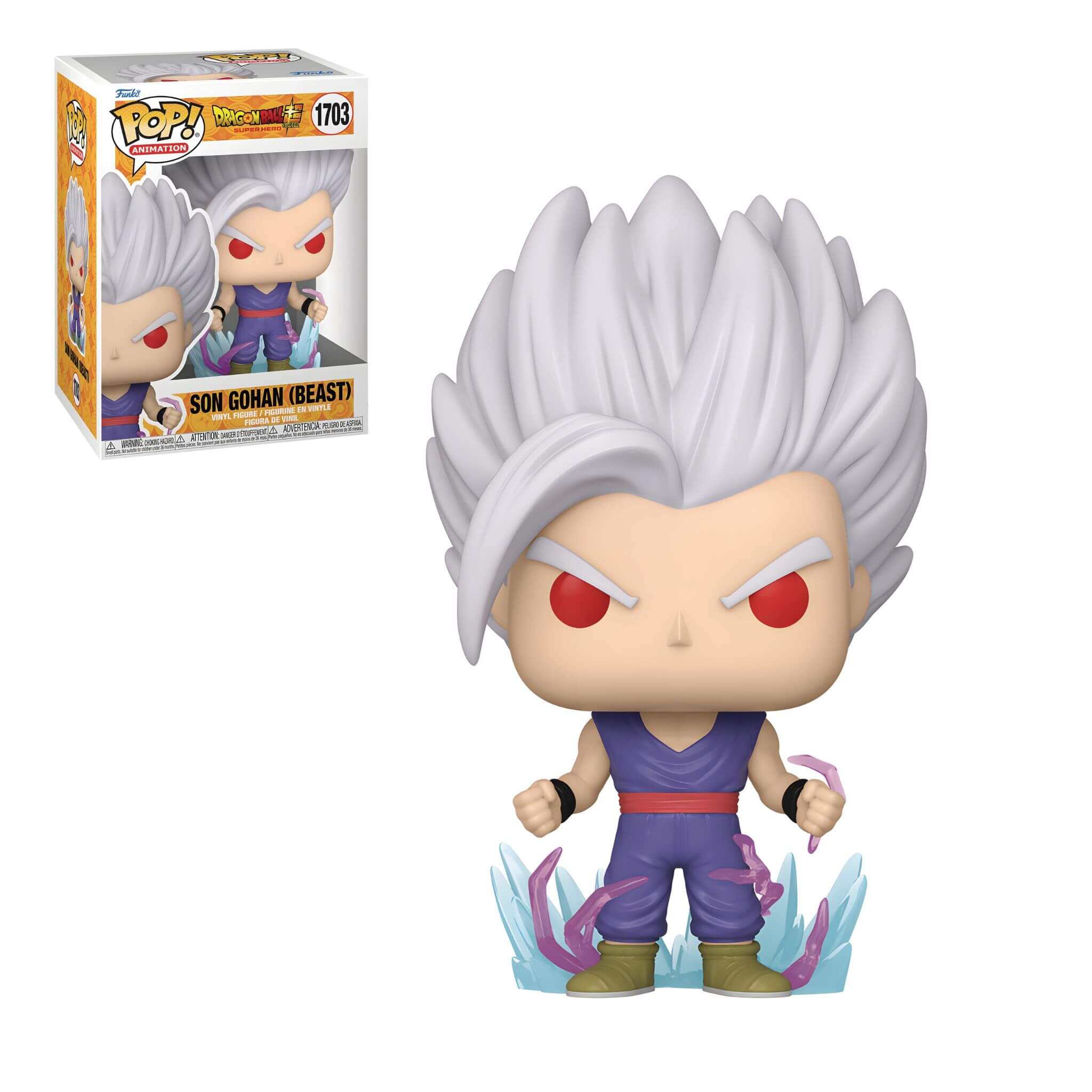 Funko Pop Dragon Ball Super: Super Hero Son Gohan (Beast) Vinyl