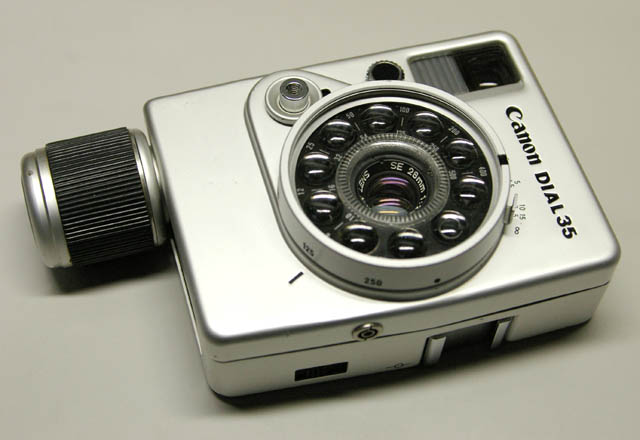 キヤノン ダイヤル 35（Canon DIAL 35）の分解・組立
