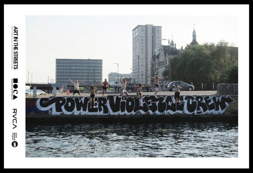 Art in the Streets Poster#2 ポスター + オーダーフレーム：バリー