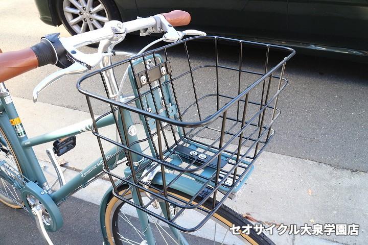 女性に人気♪カゴ付きでもオシャレなシティサイクル ブリヂストン