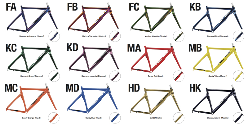 ナリフリ × ブリヂストンサイクル。カラーオーダーができる HELMZ AERO