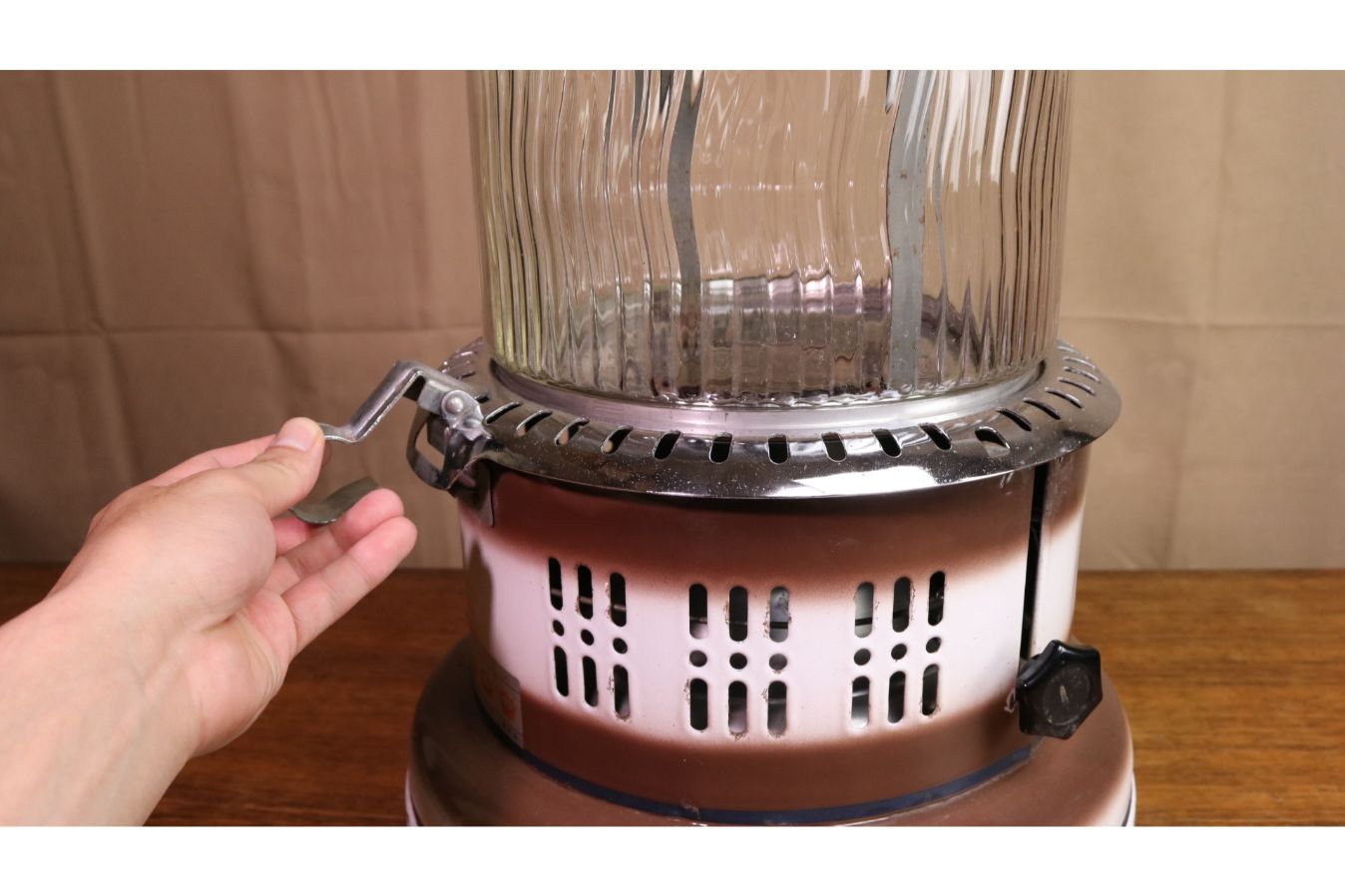 Perfection パーフェクション 芯交換｜石油ストーブ芯交換 How to