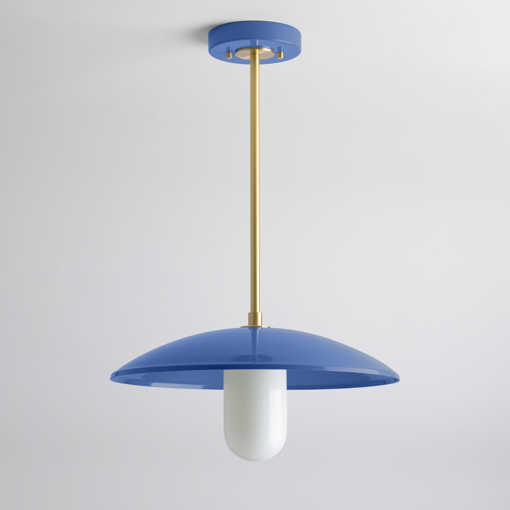 Nelson (Colors) | Down Rod Pendant – Olde Brick Lighting