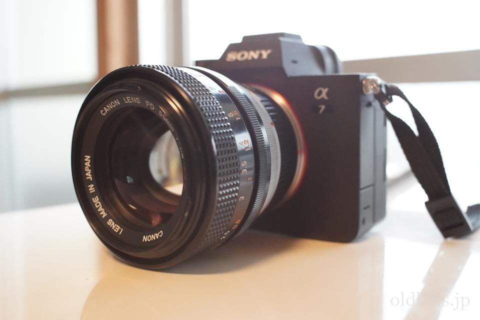 Canon FD 55mm F1.2 S.S.C レビュー作例 キヤノン銘玉滲みオールド