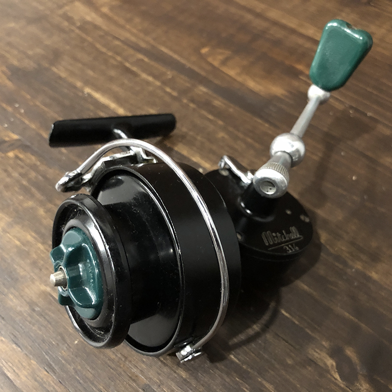 Mitchell 314 Green Handle Knob Spinning Reel ミッチェル 314 ハイ