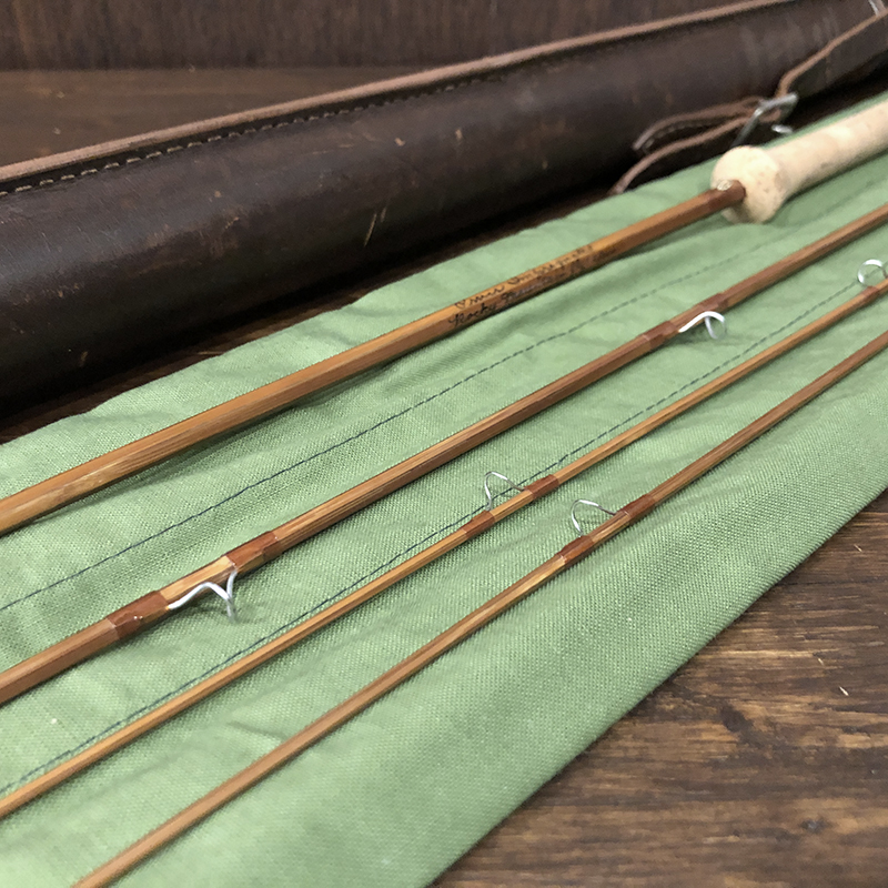 Orvis Impregnated Rocky Mountain 6-1/2ft Bamboo Fly Spin Rod Mint