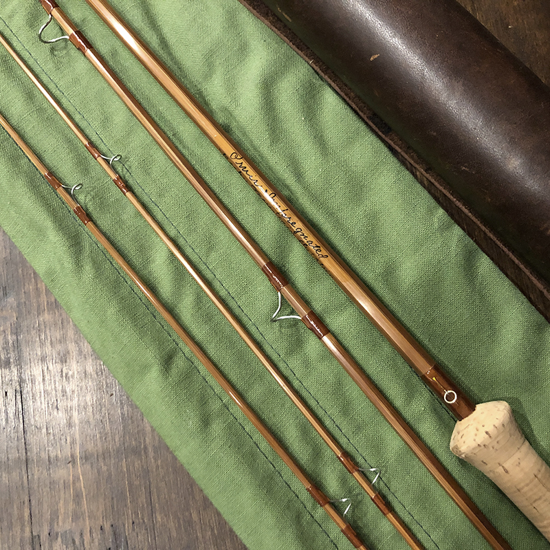 Orvis Impregnated Rocky Mountain 6-1/2ft Bamboo Fly Spin Rod Mint