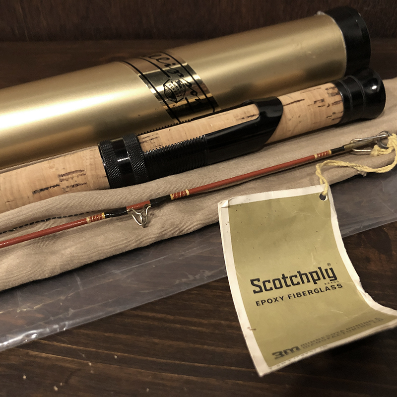 Phillipson Deluxe Swamp Fox 3M DS701L Spin Rod With Tubecase