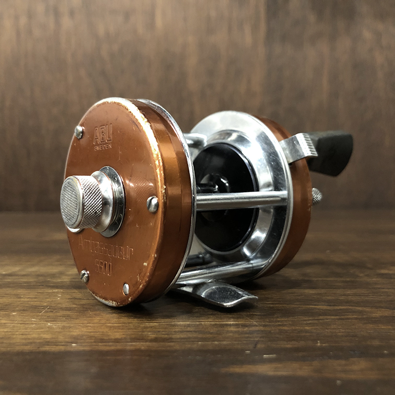 Abu Ambassadeur 5500 Copper Brown Bait Casting Reel 760100 アブ