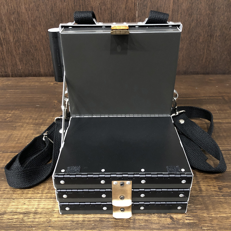 Richardson Chest Fly Box 4tray Mat Black Finish Mint リチャード