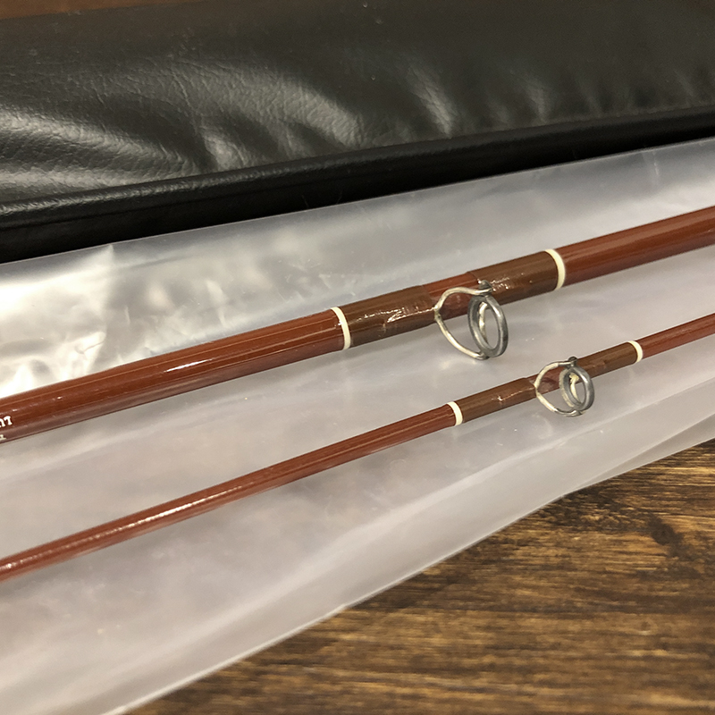 Fenwick FC60 Glass Bait Casting Rod Early Original Alloy Cork Grip