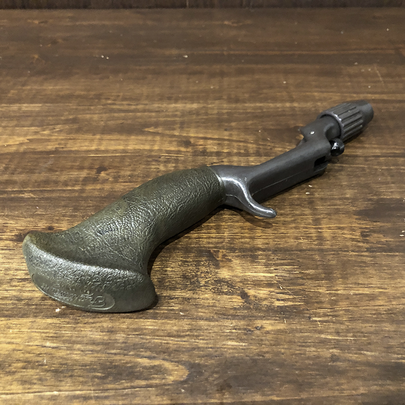 Featherweight Champion Grip Rod Handle Big Rubber Green Marble