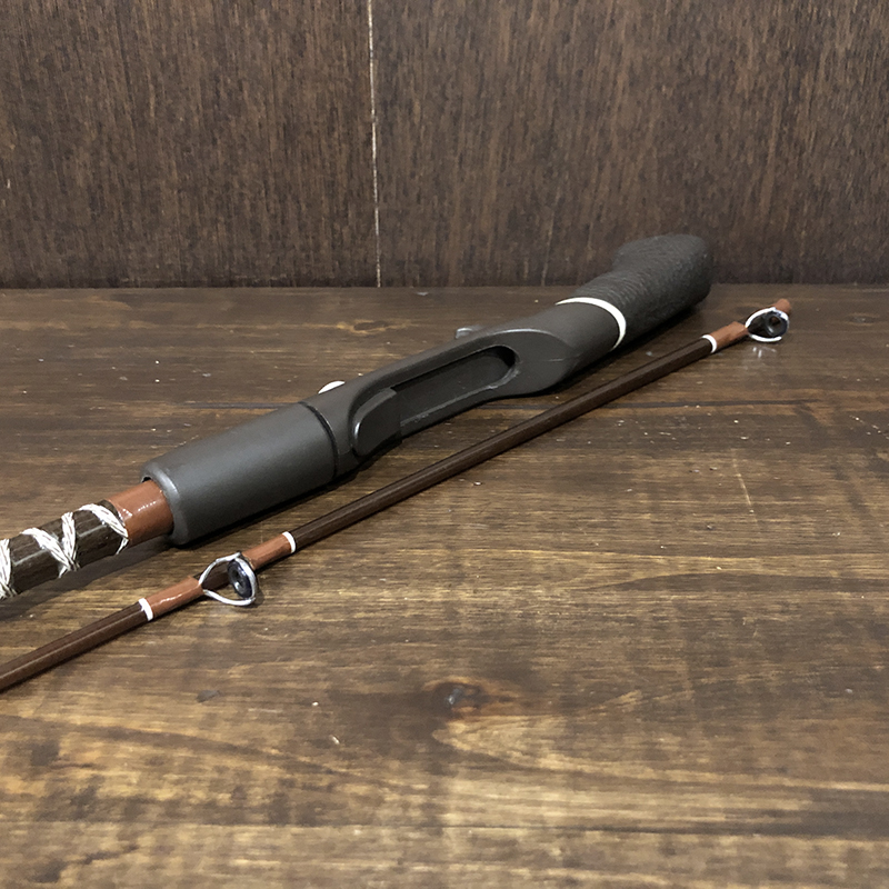 Fenwick FC60 Fenglass Lunkerstick 2000 Glass Bait Casting Rod